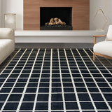 Dynamic Striped Artful Arrangement(Black)