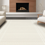 Sophisticated Modern Shag Statement(Beige)