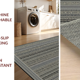 Elegant Black and White Trellis(Black)