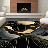 Modern Glamour Artful Motif(Black)