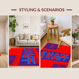 Cheerful Abstract Typography Style(Red)