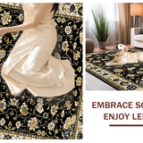 Transitional Cozy Ogee Design(Black)