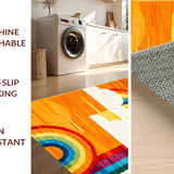 Dynamic Multicolored Arc Composition(Yellow)