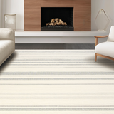 Minimalist Striped Earthy Aesthetic(White)