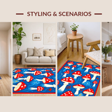 Cuddly Cartoon Mushroom Atmosphere(Red)