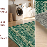 Elegant Floral Watercolor Motif(Green)