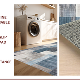 Contemporary Taupe Geometric Mosaic(Gray)