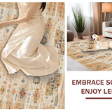 Earth Tone Damask Style(Ivory)