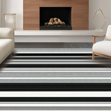 Contemporary Bold Striped Aesthetic(Black)