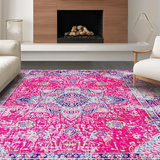 Chic Distressed Ogee Aesthetic(Pink)