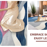 Lively Contemporary Symmetrical Art(Blue)