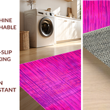 Ultra Soft Area Rug, Non Slip, Stain Resistant, Washable Area Rugs for Living Room, Bedroom, Lively Contemporary Animal Design(Pink)
