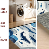 Elegant Grey and Blue Harmony(Blue)