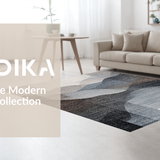 Ultra Soft Area Rug, Non Slip, Stain Resistant, Washable Area Rugs for Living Room, Bedroom, Ultra-Thin Fade Design Stain Resistant Non Slip Home Decor Rug Runner(Gray)