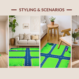 Dynamic City Grid Layout(Green)