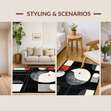 Vibrant Modern Geometric Aesthetic(Black)