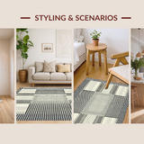 Elegant Minimalist Dot Arrangement(Beige)