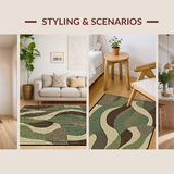 Abstract Swirl Modern Aesthetic(Beige)