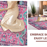 Chic Distressed Color Splash(Pink)