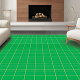 Sophisticated Tiled Green Composition(Green)
