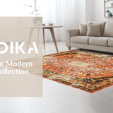 Luxurious Colorful Abstract Art(Orange)