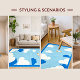 Dynamic Cloudscape Artful Touch(Blue)