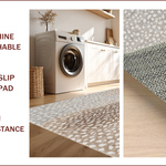 Ultra Soft Area Rug, Non Slip, Stain Resistant, Washable Area Rugs for Living Room, Bedroom, Antelope Print Neutral(Beige) - ODIKA