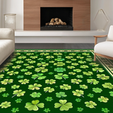 Rustic Clover Patterned Accent(Green)
