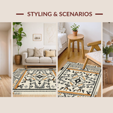 Tribal Ethnic Geometric Delight(Beige)