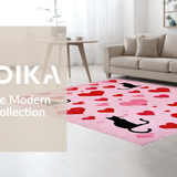 Elegant Heart Shaped Elements(Pink)