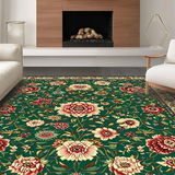 Lush Earth Tones with Intricate(Green)