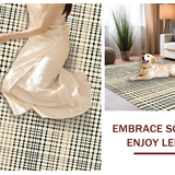 Bold Earthy Tones Cow Print(Beige)