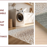 Ultra Soft Area Rug, Non Slip, Stain Resistant, Washable Area Rugs for Living Room, Bedroom, Modern Antelope Print Living Room Area Rug(Beige)