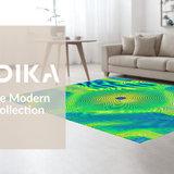 Lively Twisted Visual Effect(Blue)