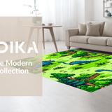 Bright Green and Brown Nature Design(Green)