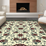 Elegant Whimsical Floral Composition(Ivory)
