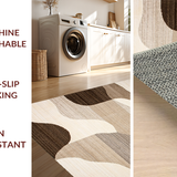 Trendy Warm Abstract Waves(Beige)