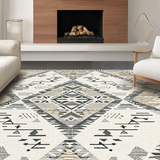 Ultra Soft Area Rug, Non Slip, Stain Resistant, Washable Area Rugs for Living Room, Bedroom, Elegant Earthy Tone Texture(Beige)