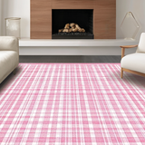 Delicate Abstract Checkerboard Style(Pink)