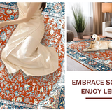 Modern Vintage Floral Design(Red)