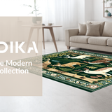 Transitional Earthy Textured Print(Green)