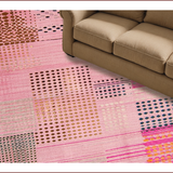 Ultra Soft Area Rug, Non Slip, Stain Resistant, Washable Area Rugs for Living Room, Bedroom, Non-Slip Pink Leopard Print Bedroom Rug(Pink)