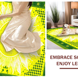 Earthy Tones with Hexagonal Shape(Yellow)