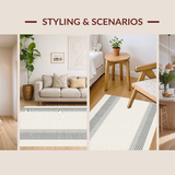 Modern Geometric Lines(Beige)