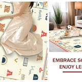 Cozy Round Learning Alphabet Decor(Beige)