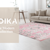 Stylish Pastel Floral Accent(Gray)