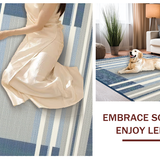 Modern Striped Nautical Flair(Blue)