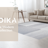 Ultra Soft Area Rug, Non Slip, Stain Resistant, Washable Area Rugs for Living Room, Bedroom, Simple Textured Modern Appeal(Gray)