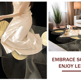 Artistic Bold Geometric Motif(Black)