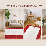 Bold Red and White Sporty Elegance(Red)